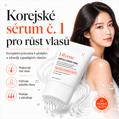 Sérum na růst vlasů č. 1 v Koreji