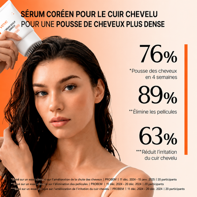 Sérum capillaire n°1 en Corée