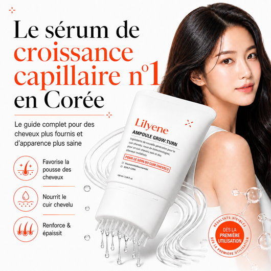 Sérum capillaire n°1 en Corée